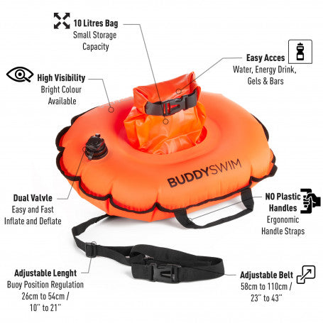 Buddyswim Swim Buoy - Hydrastation Float