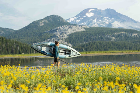 Aquaglide Cirrus Ultralight 110 Single Person Inflatable Kayak