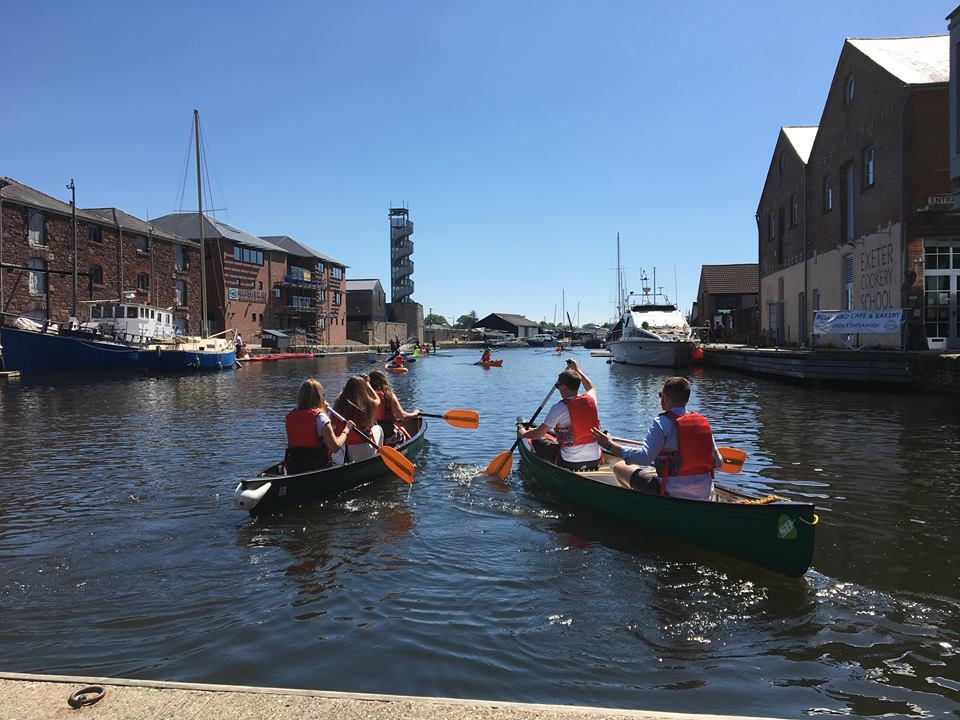 canoe rental in exeter