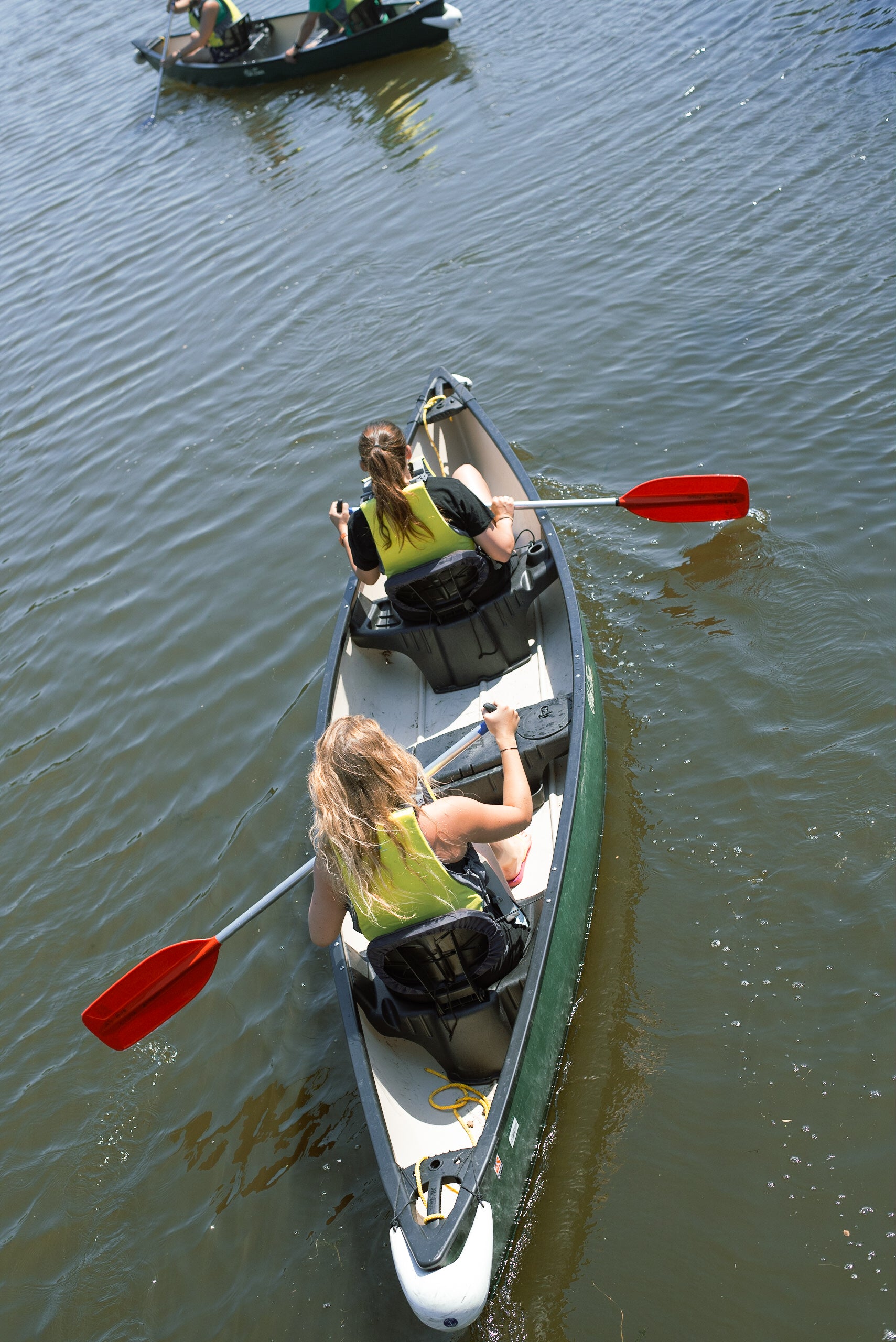 canoe Hire Action shot on exeter canal