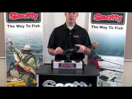 Scotty 230 Powerlock Rod Holder - With Mount