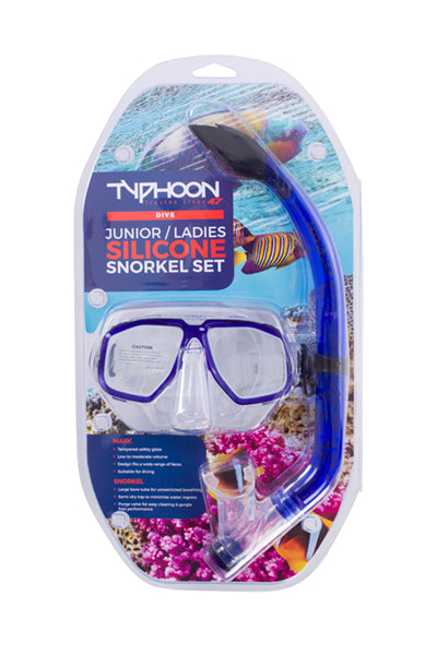 Typhoon Ladies/Childs Pro Snorkelling Set