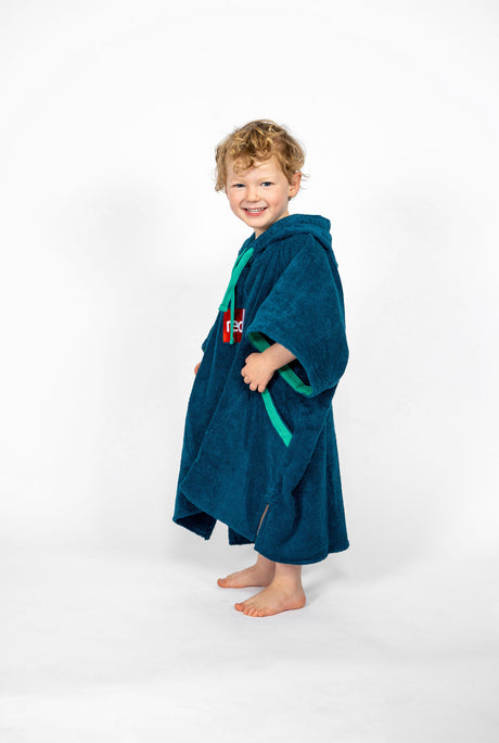 Red Original Kids Luxury Towelling Robe
