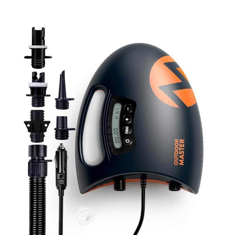Outdoor Master Shark 2 12v 20psi Pump – AS Watersports