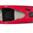P&H Virgo CLX Skeg Scarlet Touring Kayak For Sale AS Watersports Devon