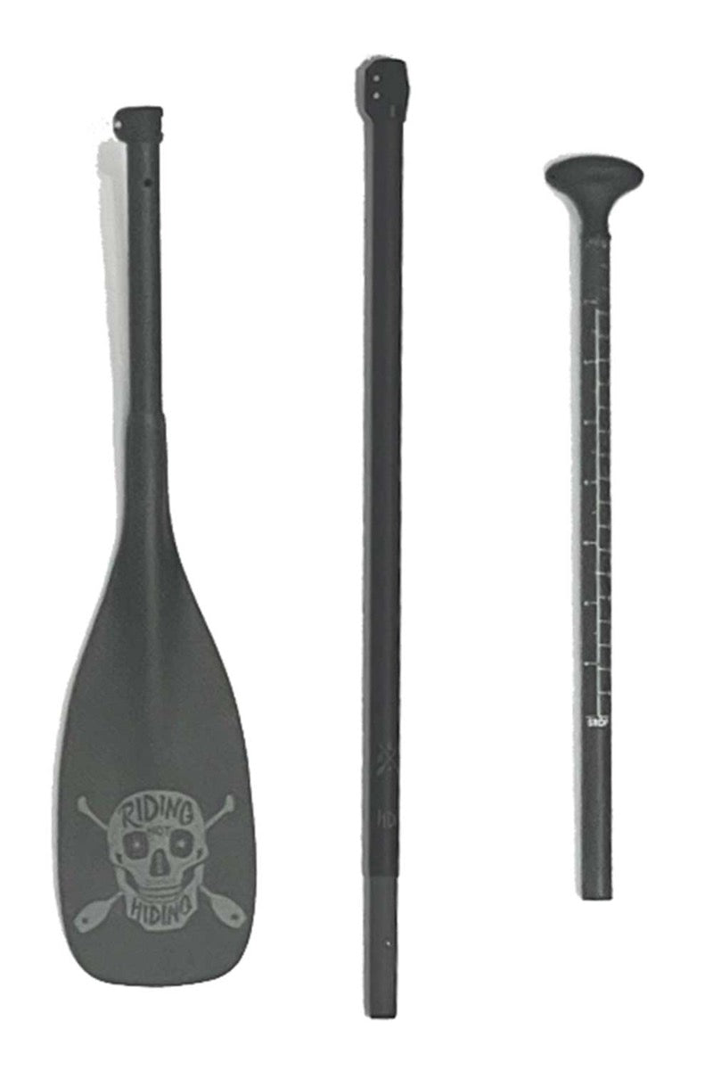 Riding Not Hiding Full Carbon 3pc SUP Paddle