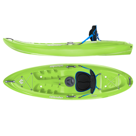 Islander Koa S Sport sit-on-top kayak – Citrus