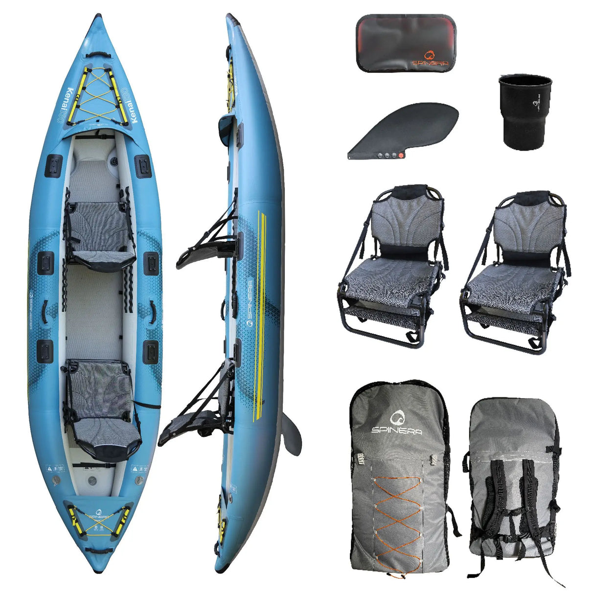 Spinera Kenai Fishing 130 Inflatable Kayak